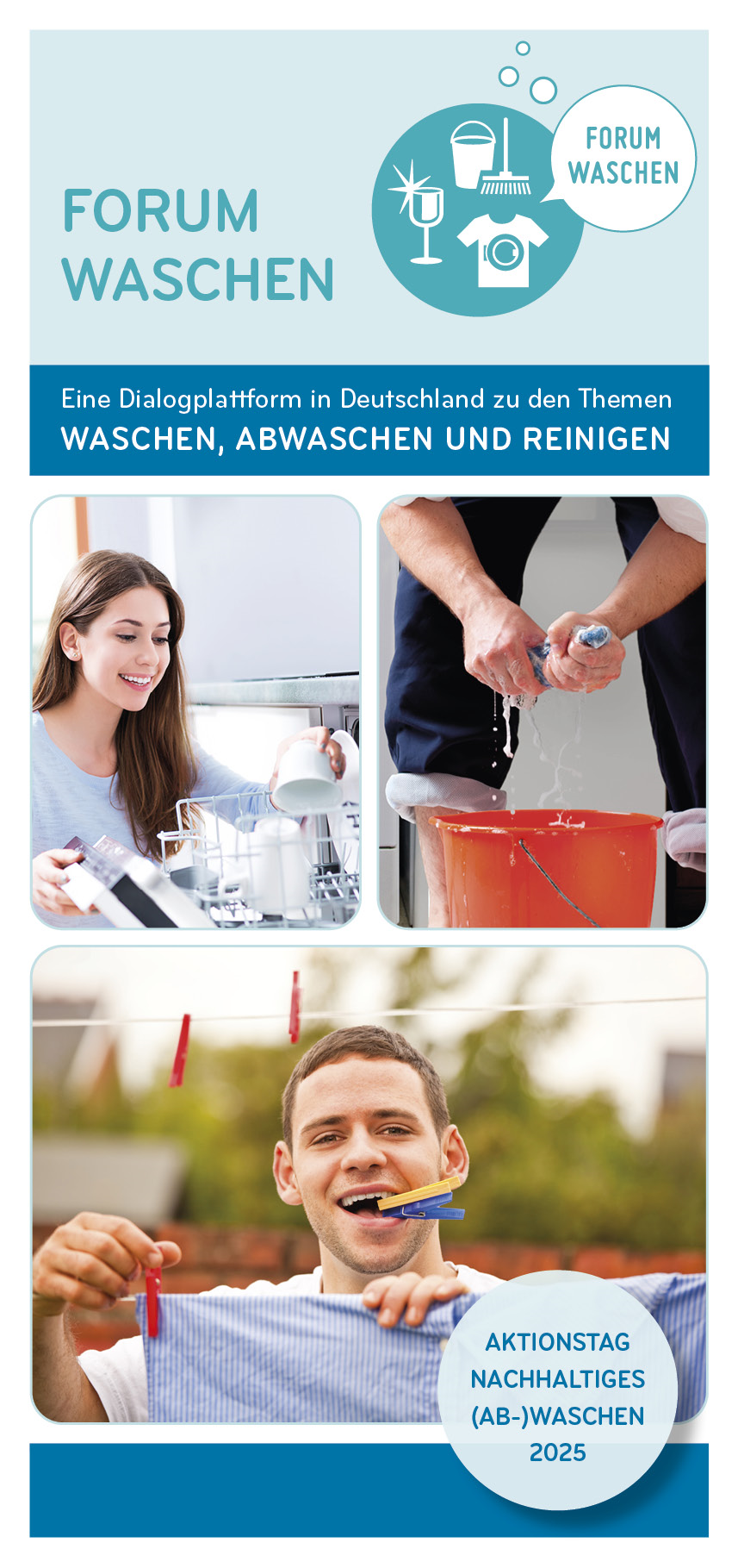 Kurzübersicht über das FORUM WASCHEN und Aktionstag (2025)